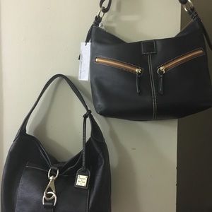 DOONEY AND BOURKE HANDBAGS IN BLACK BUNDLE